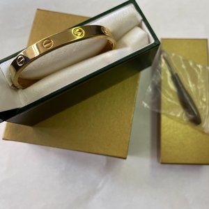 Vintage Cartier Love Bracelet Charles Revson SMALL